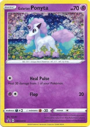 Galarian Ponyta (General Mills Promo) SWSH013 - Holofoil Miscellaneous Cards & Products - Promo