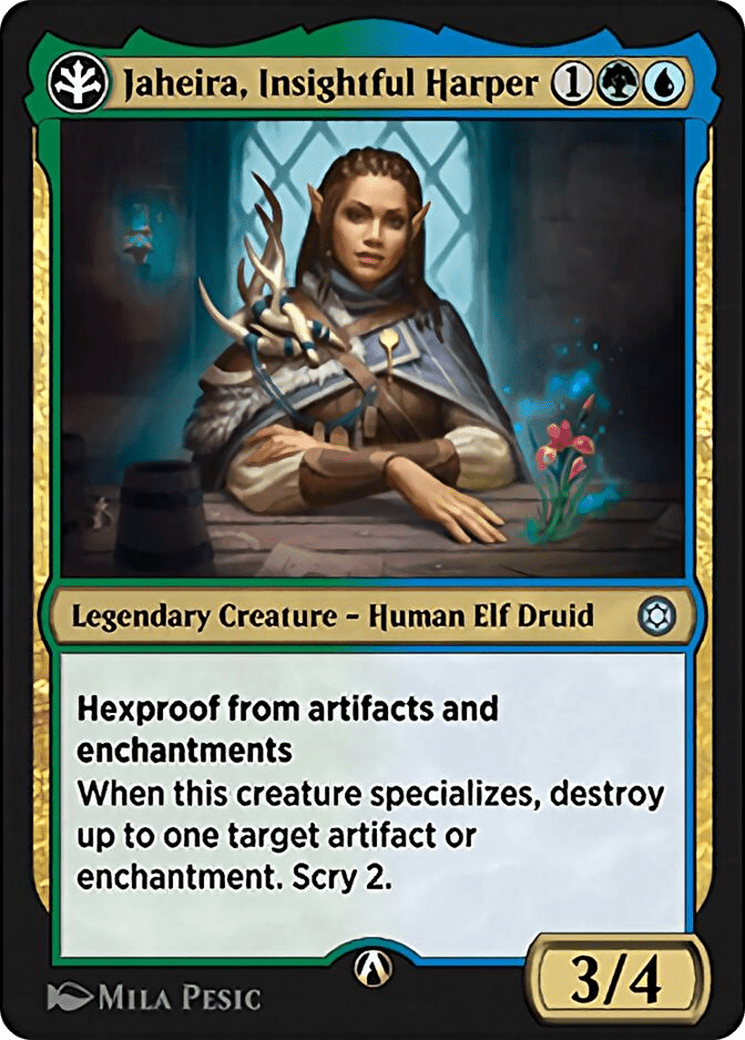 Jaheira, Insightful Harper (HBG-16U) - Alchemy Horizons: Baldur's Gate