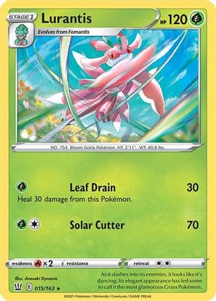 Lurantis 015/163 - SWSH05 Battle Styles