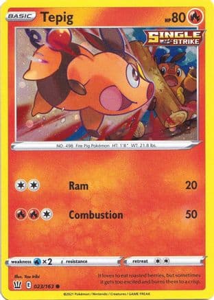 Tepig (Cosmos Holo) 023/163 - Holofoil Miscellaneous Cards & Products - Promo