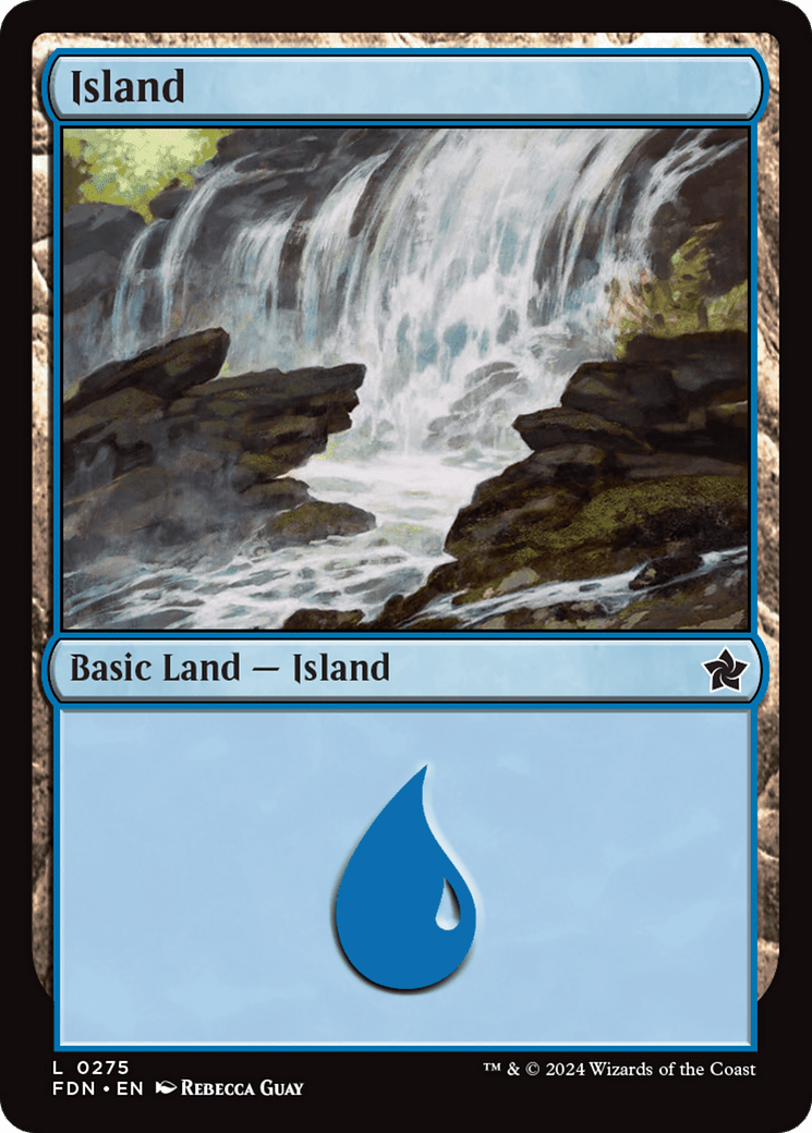 Island (FDN-275) - Foundations Foil