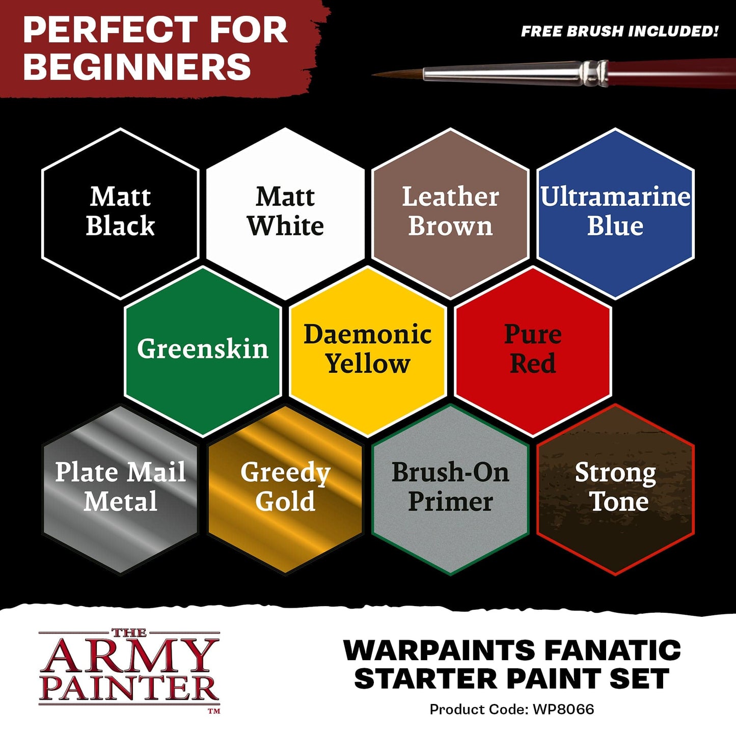 The Army Painter | Warpaints Fanatic | Starter Set