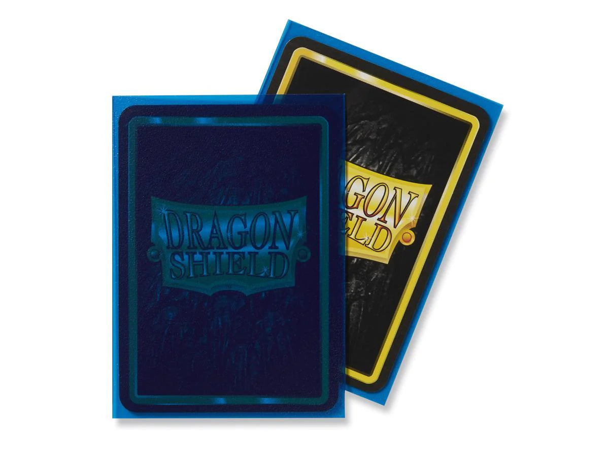 Dragon Shield | Standard Size Sleeves | 100ct | See Thru: Clear Blue (Matte)