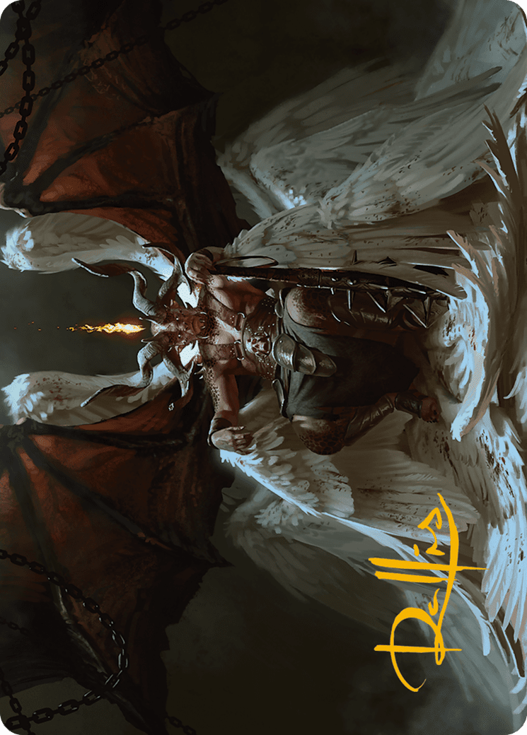 Shilgengar, Sire of Famine // Shilgengar, Sire of Famine (AMH3-004) - Modern Horizons 3 Art Series (Borderless)