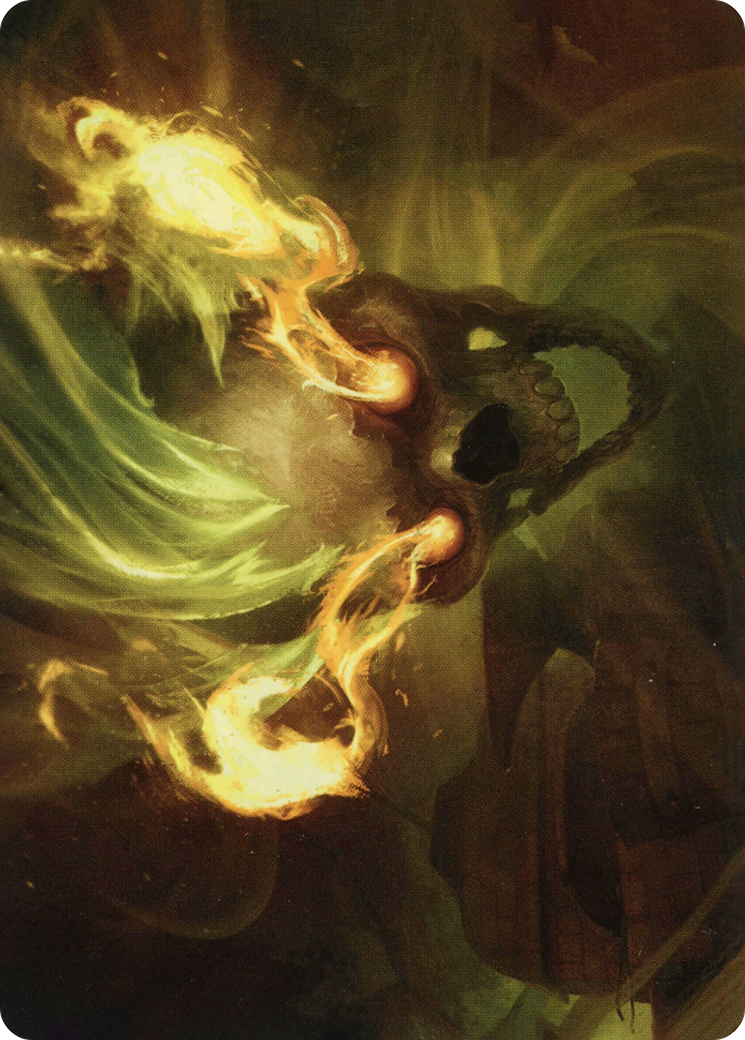 Flameskull // Flameskull (AAFR-014) - Adventures in the Forgotten Realms Art Series (Borderless)