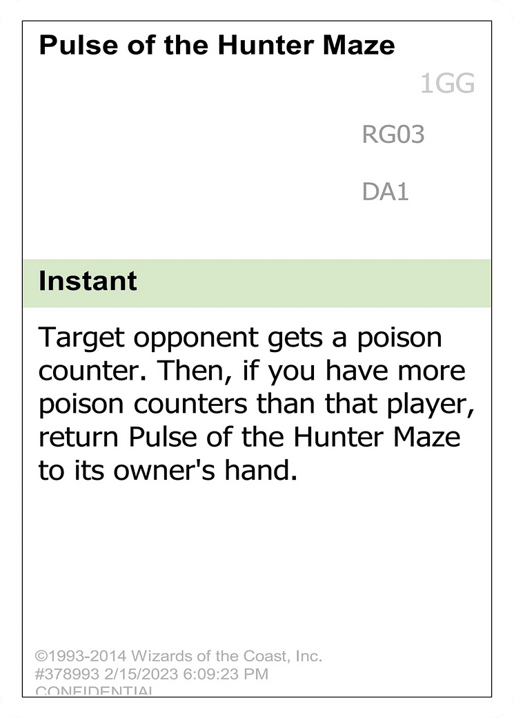 Pulse of the Hunter Maze (DA1-RG03C) - Unknown Event