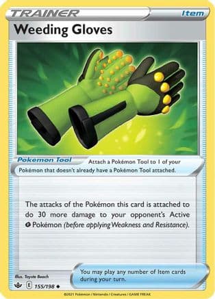 Weeding Gloves 155 SWSH06 Chilling Reign - Uncommon