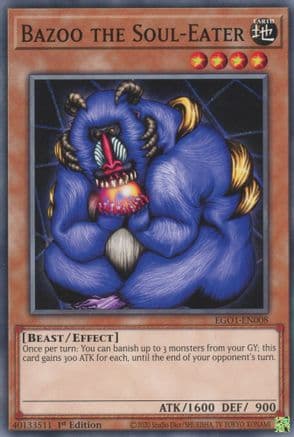 Bazoo the Soul-Eater (EGO1-EN008) - Egyptian God Deck: Obelisk the Tormentor Unlimited