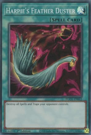 Harpie's Feather Duster (EGO1-EN022) - Egyptian God Deck: Obelisk the Tormentor Unlimited