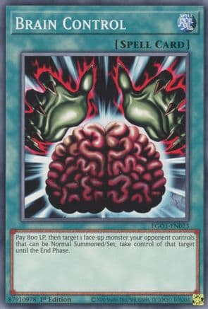 Brain Control (EGO1-EN023) - Egyptian God Deck: Obelisk the Tormentor Unlimited