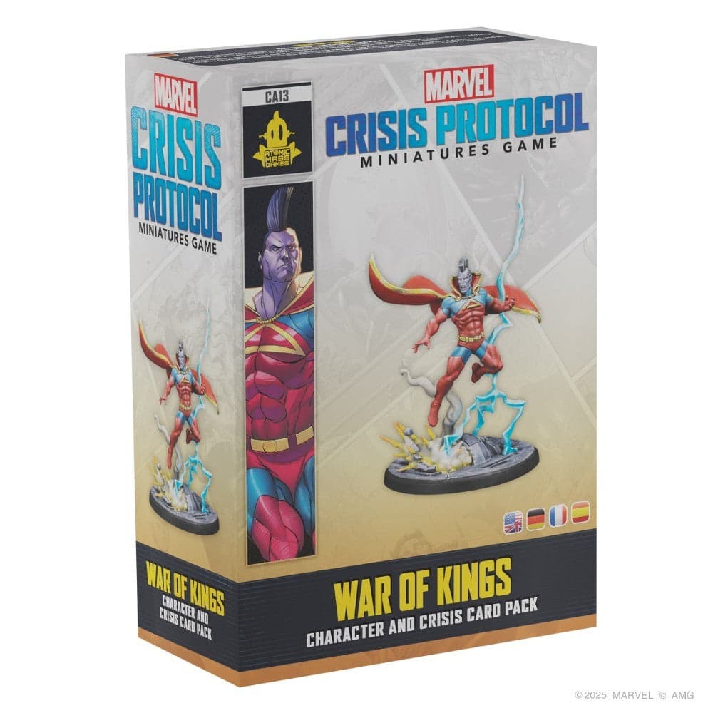 Marvel: Crisis Protocol | War of Kings: Character and Crisis Card Pack