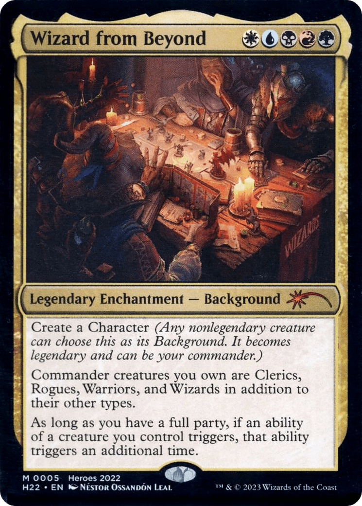 Wizard from Beyond (PH22-005) - 2022 Heroes of the Realm Foil