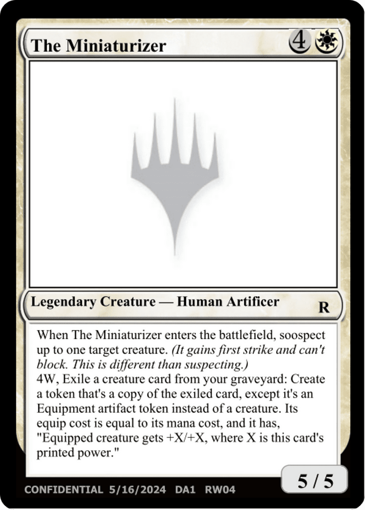 The Miniaturizer (DA1-RW04D) - Unknown Event
