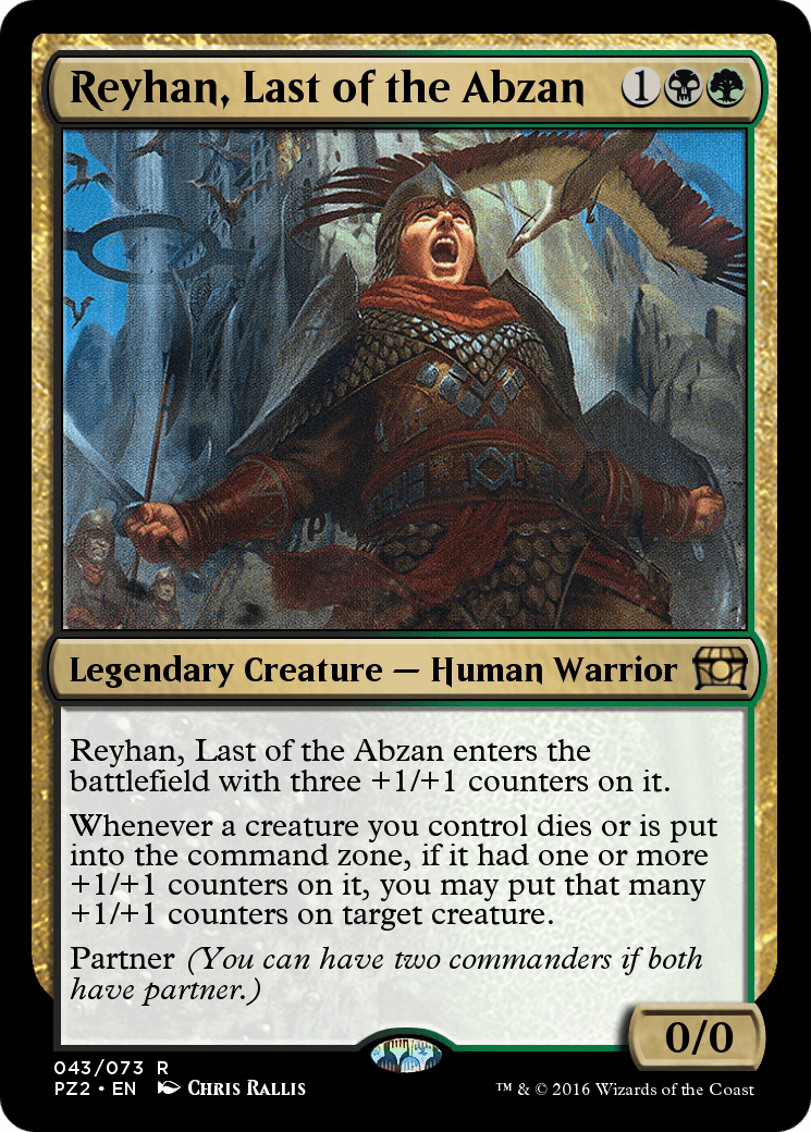 Reyhan, Last of the Abzan (PZ2-043) - Treasure Chest