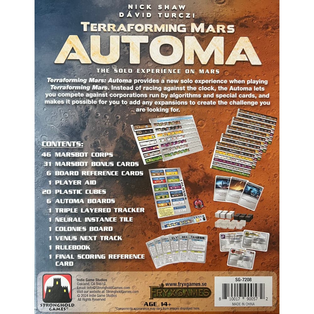 Terraforming Mars | Automa Expansion