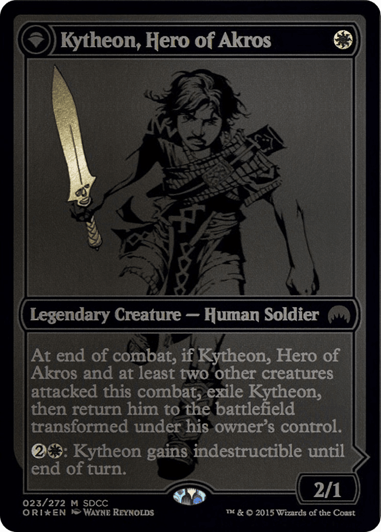 Kytheon, Hero of Akros // Gideon, Battle-Forged (PS15-023) - San Diego Comic-Con 2015: (originpwdfc) Foil