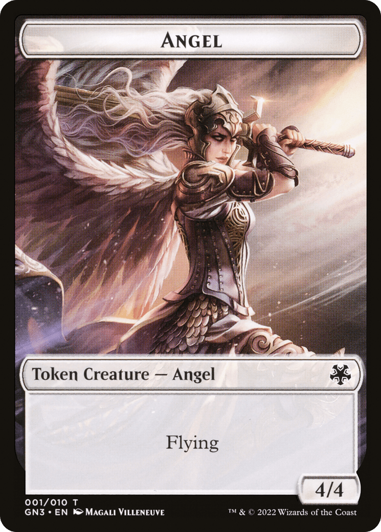 Angel (TGN3-001) - Game Night: Free-for-All Tokens Foil