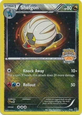 Shelgon (Regional Championships) 7/20 - League & Championship Cards Reverse Holofoil