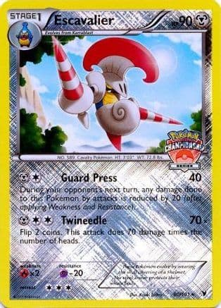 Escavalier (Championship Series) 80/101 - League & Championship Cards Reverse Holofoil