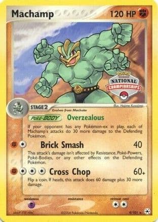 Machamp (National Championships) 9/101 - League & Championship Cards Holofoil