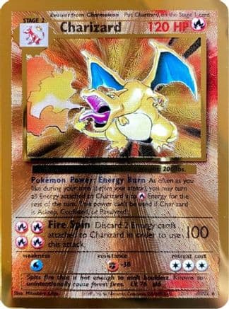Charizard (Celebrations Metal Card) 004- Miscellaneous Cards & Products Holofoil