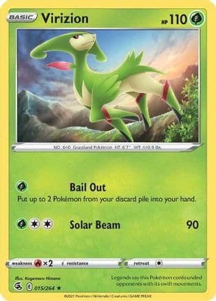 Virizion 015/264 - SWSH08 Fusion Strike