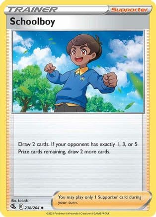 Schoolboy 238/264 - SWSH08 Fusion Strike