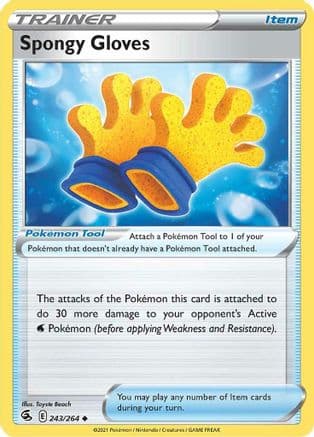 Spongy Gloves 243/264 - SWSH08 Fusion Strike