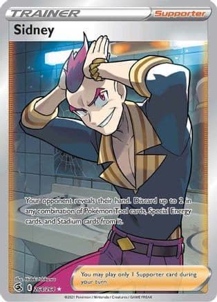 Sidney (Full Art) 264/264 - SWSH08 Fusion Strike Holofoil