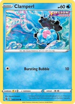 Clamperl 065/264 - SWSH08 Fusion Strike