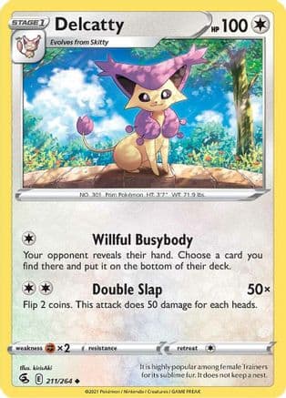 Delcatty 211/264 - SWSH08 Fusion Strike