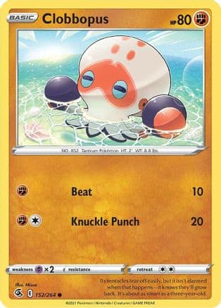 Clobbopus 152/264 - SWSH08 Fusion Strike