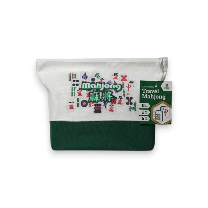 LPG Classics | Travel Mahjong Set | Green