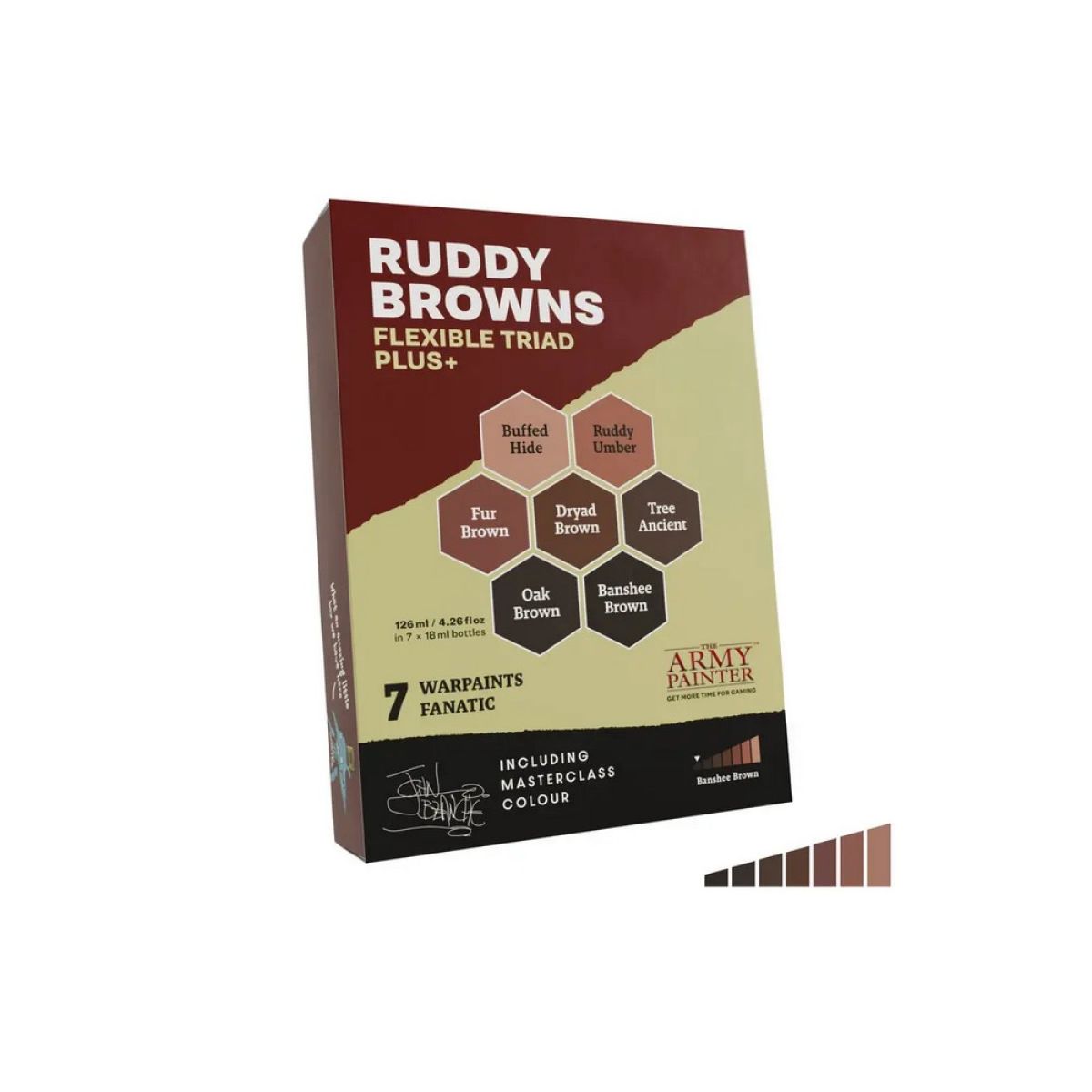 The Army Painter | Flexible Triad PLUS+ | Ruddy Browns