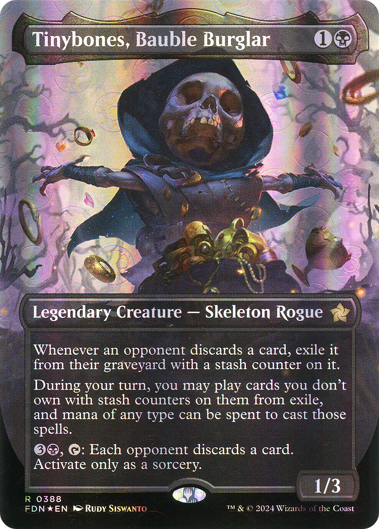 Tinybones, Bauble Burglar (FDN-388) - Foundations (Borderless) Foil