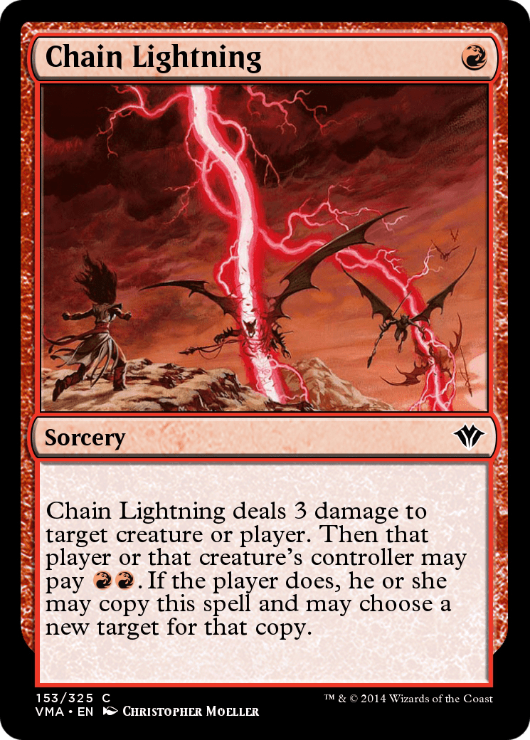 Chain Lightning (VMA-153) - Vintage Masters