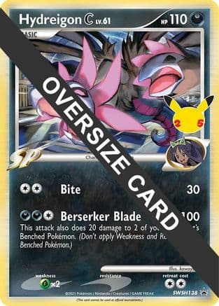 Hydreigon C SWSH138 SWSH138- Jumbo Cards