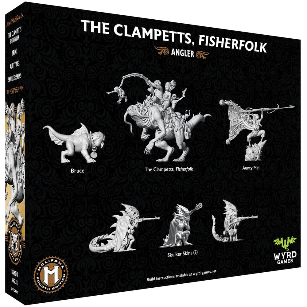 Malifaux: Fourth Edition | Bayou | The Clampetts, Fisherfolk
