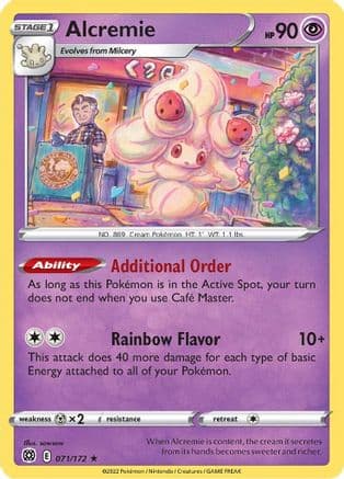 Alcremie 071/172 - SWSH09 Brilliant Stars