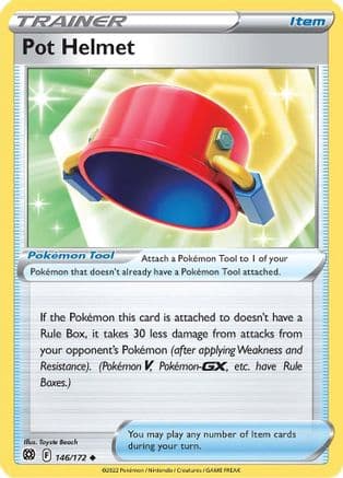 Pot Helmet 146/172 - SWSH09 Brilliant Stars