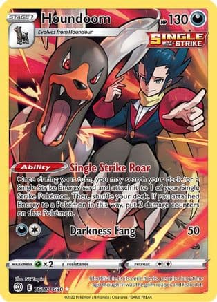 Houndoom TG10/30 - SWSH09 Brilliant Stars Trainer Gallery Holofoil
