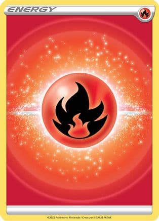 Fire Energy (2022 Unnumbered) SWSH09 Brilliant Stars - Common