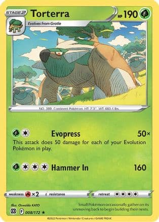 Torterra 008/172 - Deck Exclusives