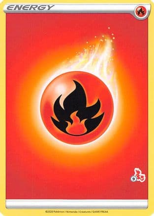Fire Energy (#9 Cinderace Stamped) Battle Academy 2022 - Promo