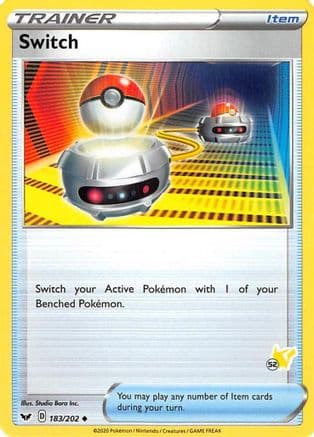 Switch (# Pikachu Stamped) 183/202 - Battle Academy 2022
