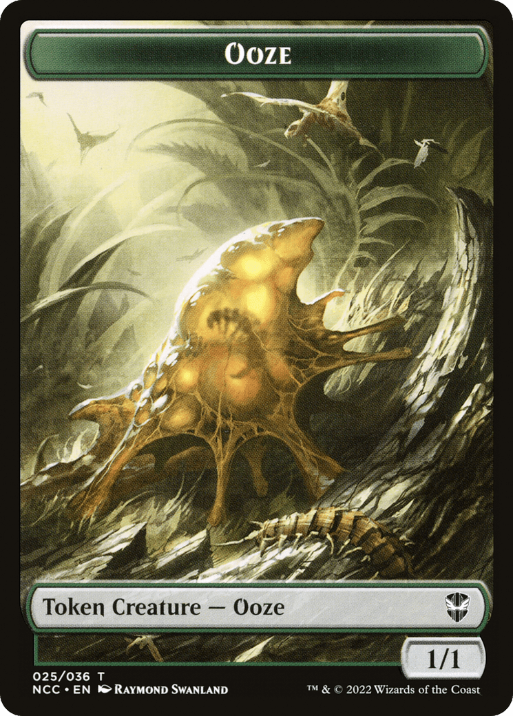 Ooze (TNCC-025) - New Capenna Commander Tokens Foil