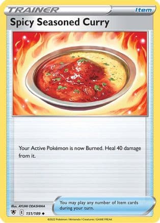 Spicy Seasoned Curry 151/189 - SWSH10 Astral Radiance Reverse Holofoil