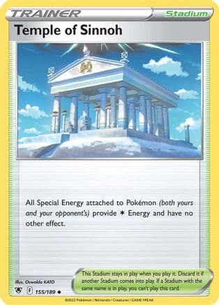 Temple of Sinnoh 155 SWSH10 Astral Radiance - Uncommon