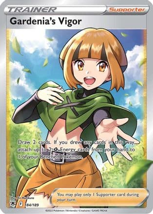 Gardenia's Vigor (Full Art) 184 - Holofoil SWSH10 Astral Radiance - Ultra Rare