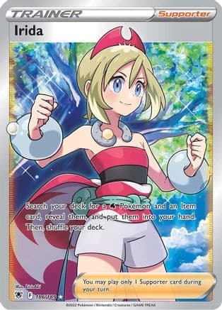Irida (Full Art) 186/189 - SWSH10 Astral Radiance Holofoil